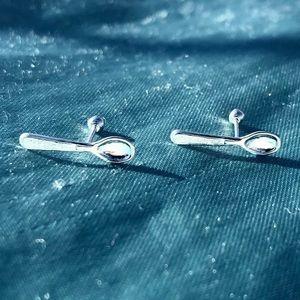 NEW 925 Sterling Silver Spoon Earrings🥄